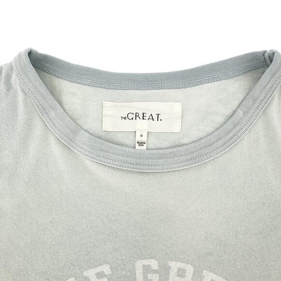 The GREAT. The Boxy Crew with Hawk Graphic XS - Picture 5 of 11